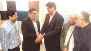 PHOTO, CM Murad Ali Shah with Lakhani at Expo