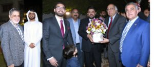 PHOTO, Governor Sindh Kamran Tesori & CG UAE at Tawab House