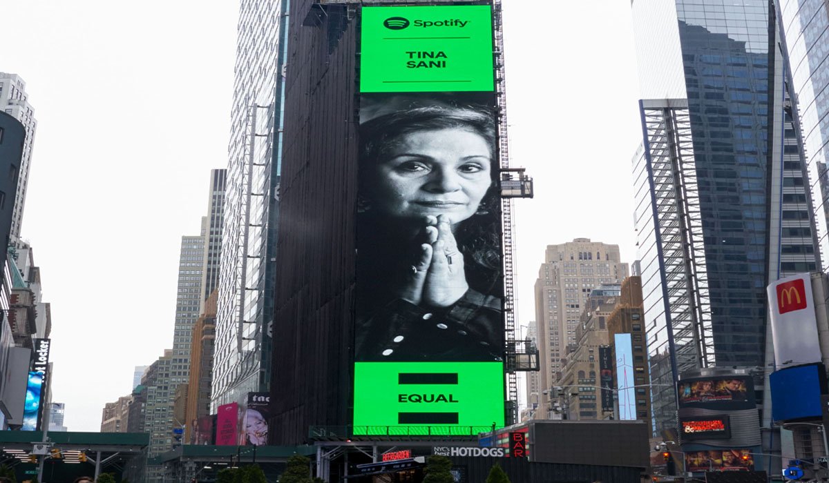 Spotify’s EQUAL Pakistan marks its First Anniversary, announcing Tina Sani as the Ambassador of the Month.