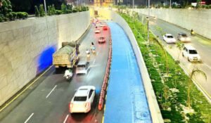 Lahore blue road