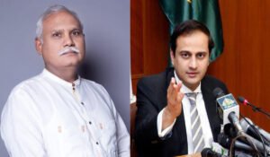 Mirza Pervaiz Congratulations to Karachi Mayor Murtaza Wahab