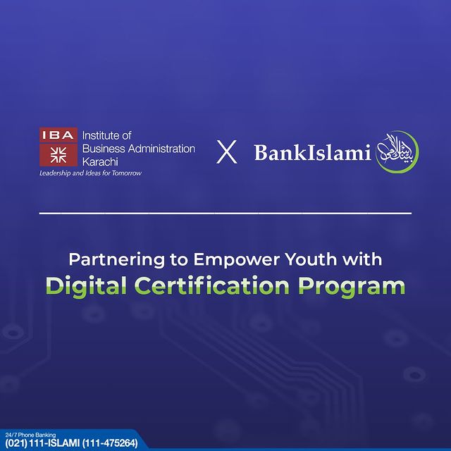 BankIslami & IBA Karachi Join Forces to Empower Youth with Digital Certification Program.