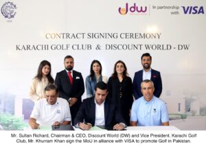 Picture English - DW teams up with Karachi Golf Club to promote Golf in Pakistan