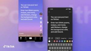 Picture - TikTok introduces text posts_ an exciting new way for users to express themselves