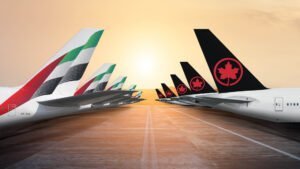 Emirates and aircanada extend code share partnership to montreacuteal