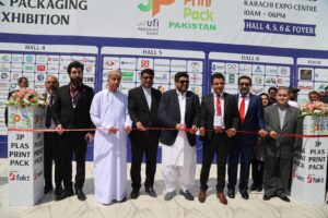 20th International 3P Plas Print Pack Pakistan Mega Exhibition Inaugurated at Karachi Expo Centre