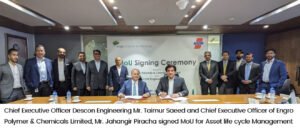 English Picture Release - Descon Engineering and Engro Polymers enter into MoU for Asset life cycle Management