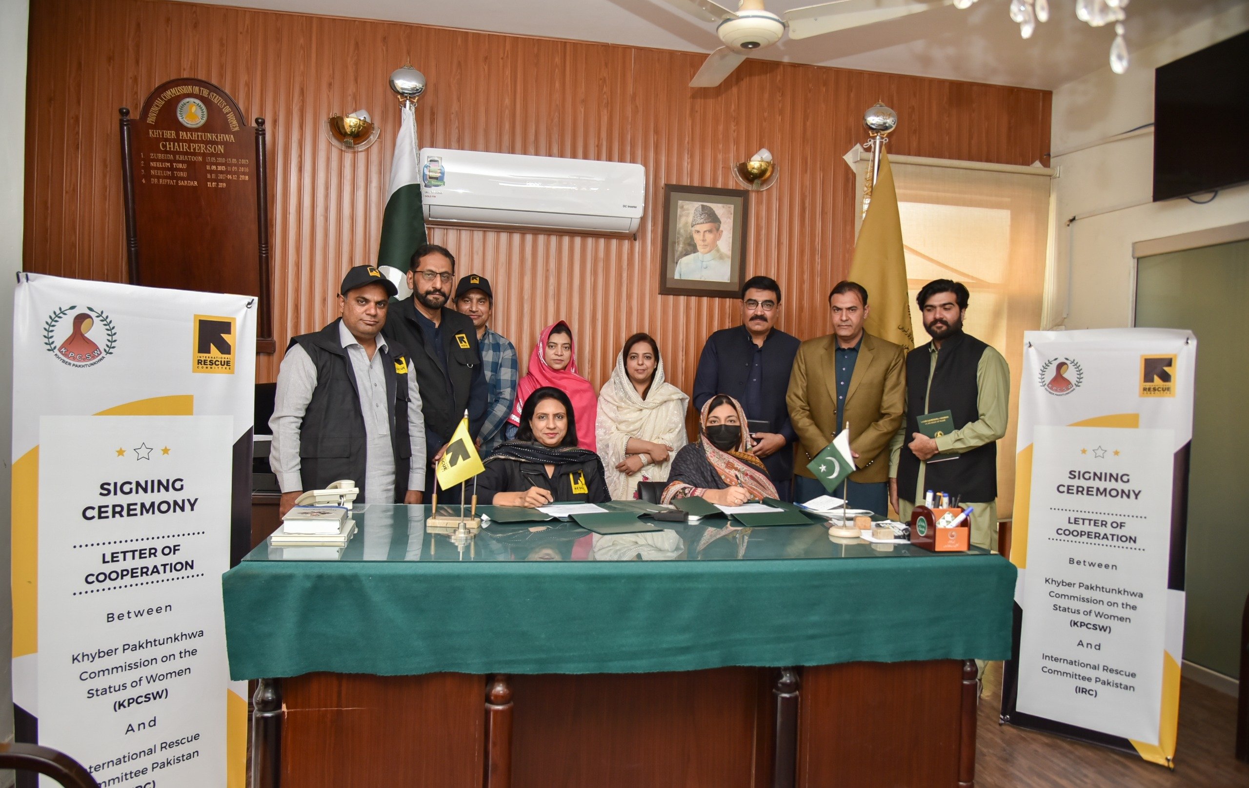 IRC & KP Government Join Hands for Ensuring Gender Equality in Khyber Pakhtunkhwa.