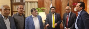 PHOTO, Kamran Tessori with UBG Leaders