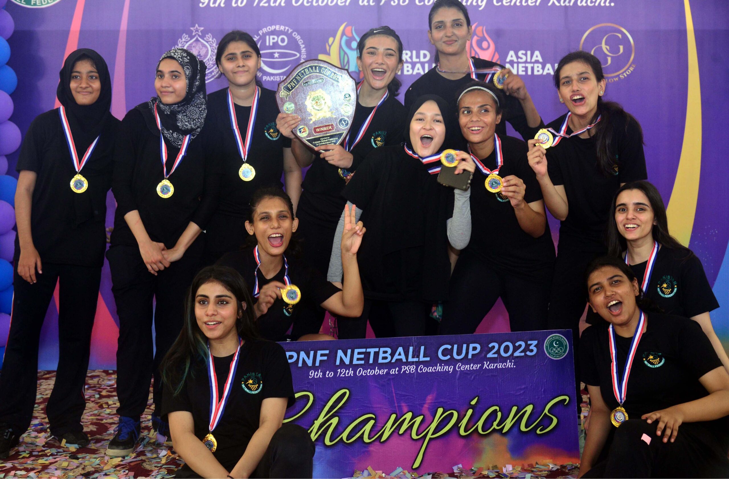 KGS WINS PNF NETBALL CUP 2023.