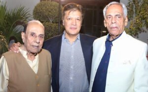 PHOTO, SM Tanveer, Abdul Sami Khan and Malik Khuda Bakhsh