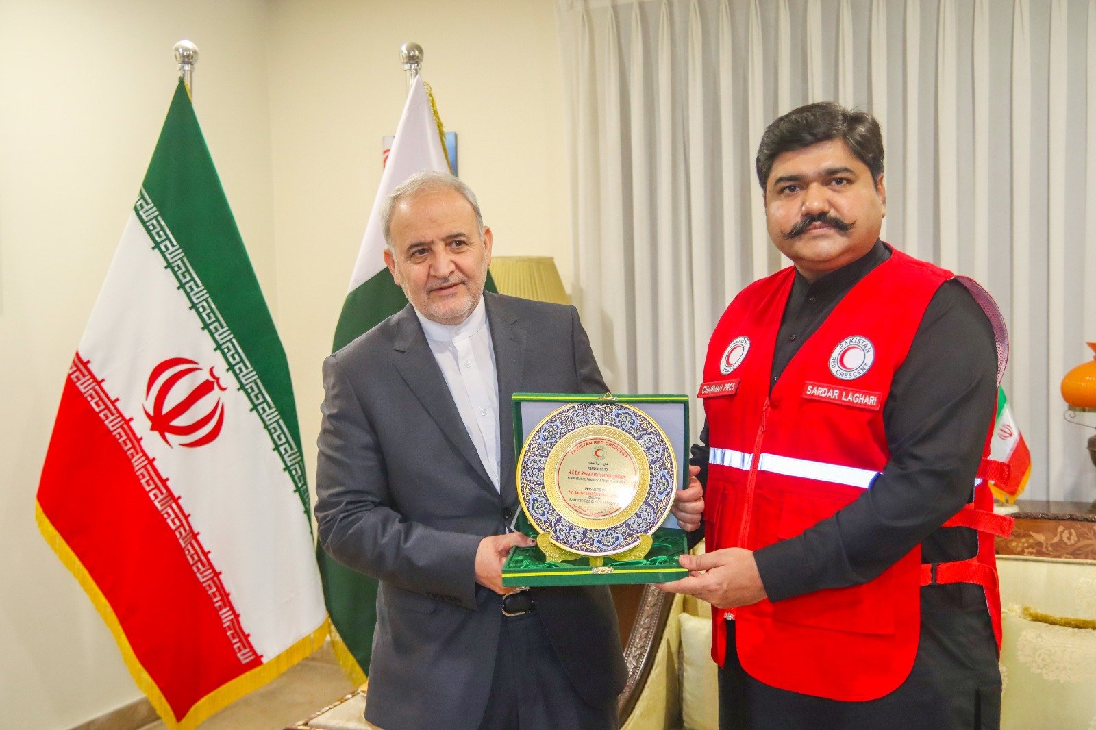 Chairman PRCS Reinforces Strong Bilateral Ties in Meeting with Iranian Ambassador.