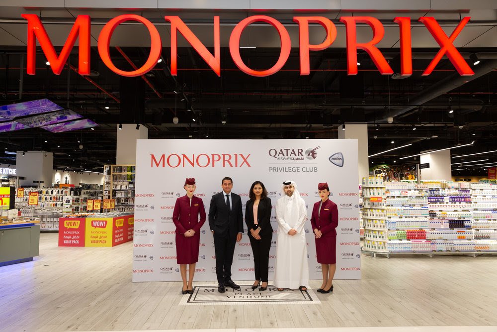 Qatar Airways Privilege Club Announces A New Partnership with Renowned Hypermarket Brand, Monoprix Qatar.