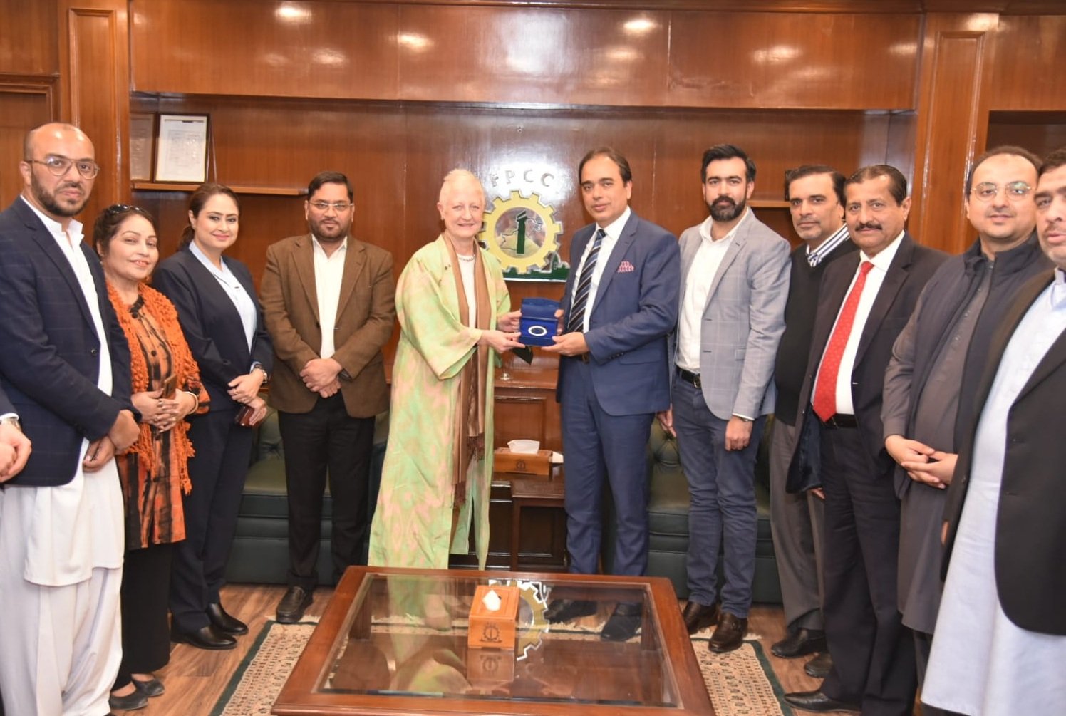 EU Ambassador Visits FPCCI GSP+ Status Enabled 108% Export Growth in a Decade Atif Ikram Sheikh.