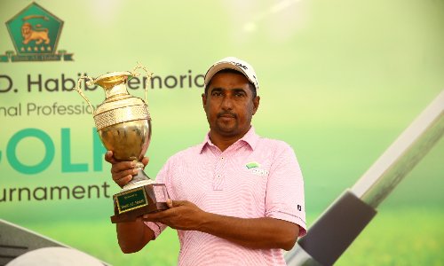 13th Rashid D. Habib Memorial Golf from 18th January Leading golfers to compete for PKR 12 M prize money.