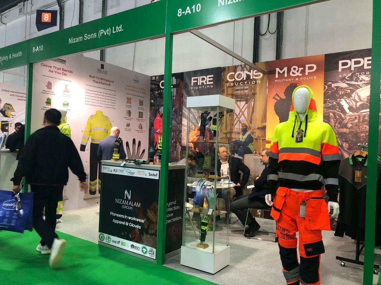 Successful conclusion of Intersec Middle East exhibition in Dubai.