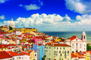 Alfama Lisbon Cityscape