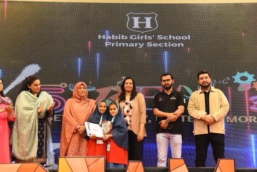At the X STREAM 3.0 contest hosted by Habib Public School, Badri High School secured 1st position in Sumo bot (Team 3)1st position in Sumo bot (Team 3).