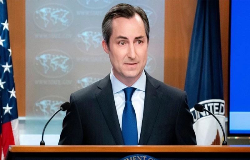 Heading: U.S. State Department looks forward to work with the new Pakistani government, regardless of political party.