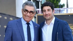 American Pie stars reunite as Eugene Levy gets star on Walk of Fame one