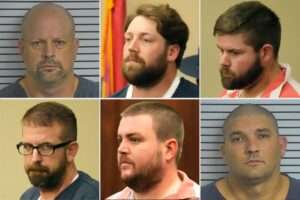 Six Officers Receive Lengthy Prison