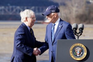 FILE PHOTO: U.S. President Biden visits Kentucky to push his economic and infrastructure spending plans