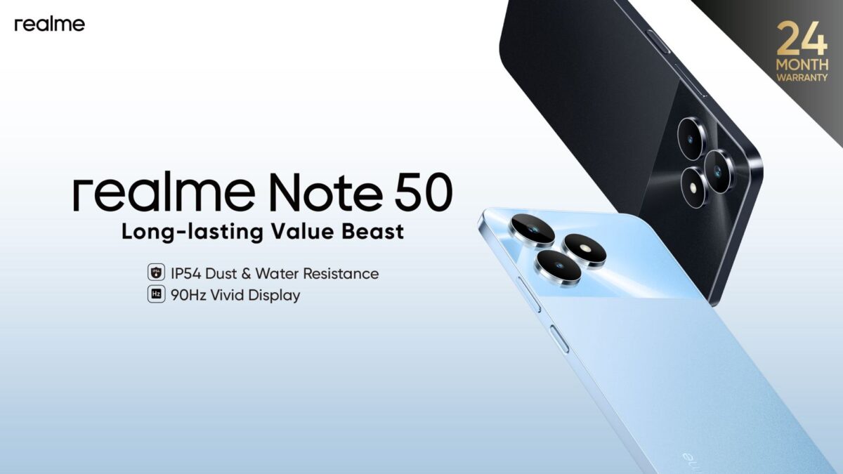 realme Note 50 Ignites Market Transformation with Unmatched Warranty and Design Standards.