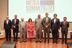 A group photo of the panelists