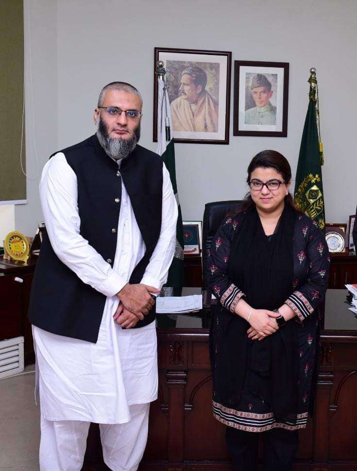 Congratulations to Shaza Fatima Khawaja on her appointment as Minister for IT and Telecom!