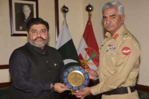 PRCS Chairman meets Karachi Corps Commander, discusses humanitarian efforts in Sindh