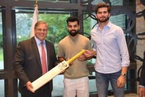 U.S. Ambassador Hosts Pakistan Cricket Team Ahead of T20 2