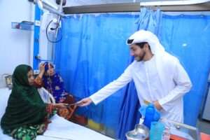 UAE consul general spends Eid with senior citizens, cancer, thalassaemia patients.