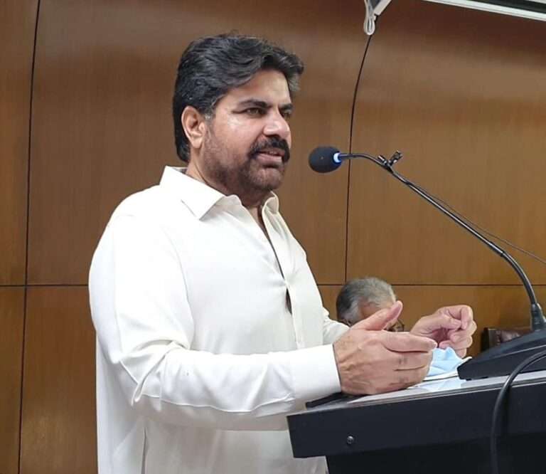 Syed Nasir Hussain Shah speaking about law and order in Sindh katcha areas