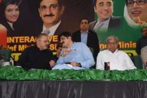 CM Sindh Syed Murad Ali Shah & Party Workers