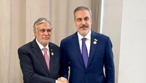 Ishaq Dars Diplomatic Engagements at OIC Summit Pakistan 1