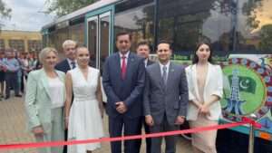 Pakistan-Belarus Art Tram Celebrating Cultural Ties 1
