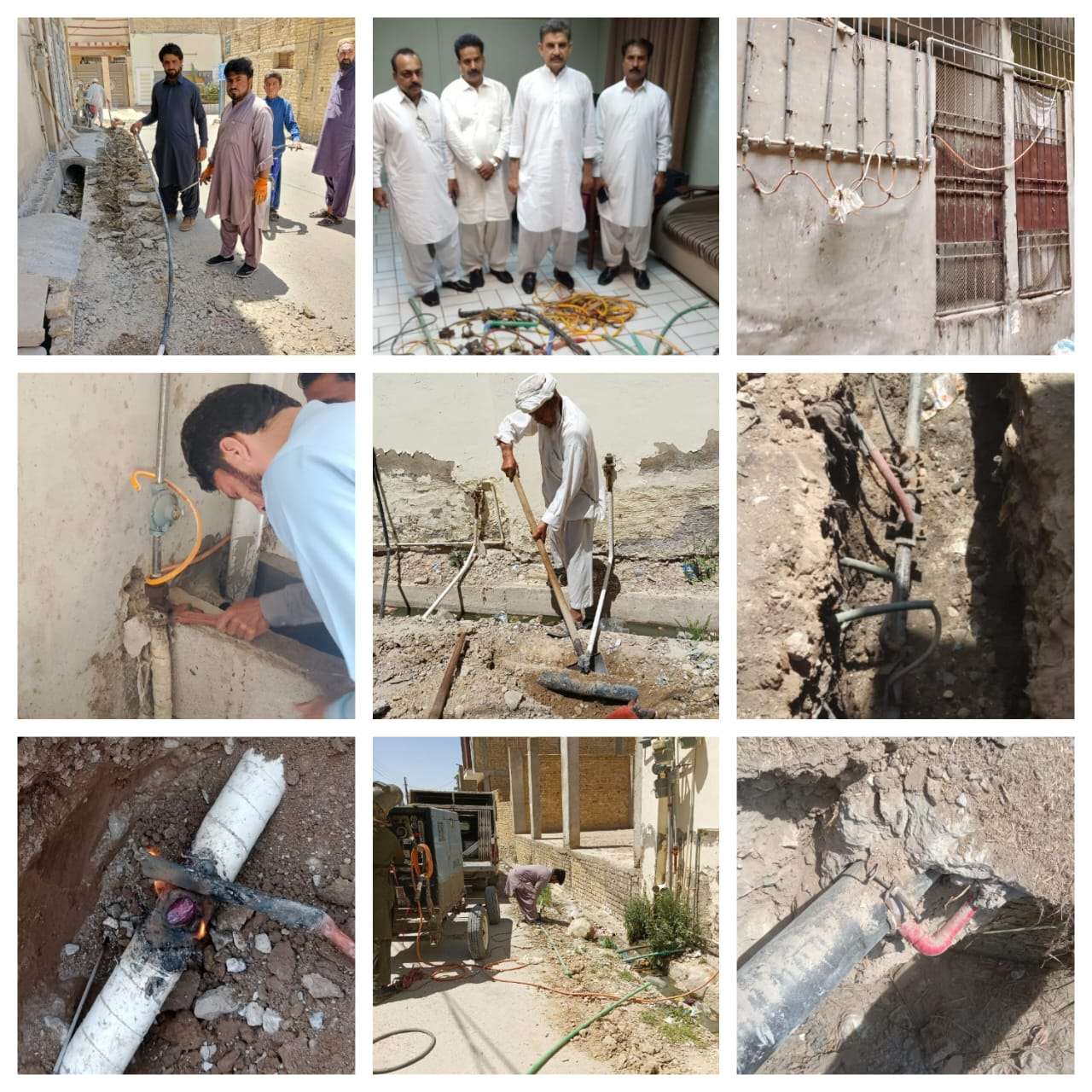 1,500 illegal gas connections cut as SSGC continues crackdown against gas thieves.