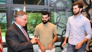 Ambassador Blomes Message US Cricket World Cup Debut