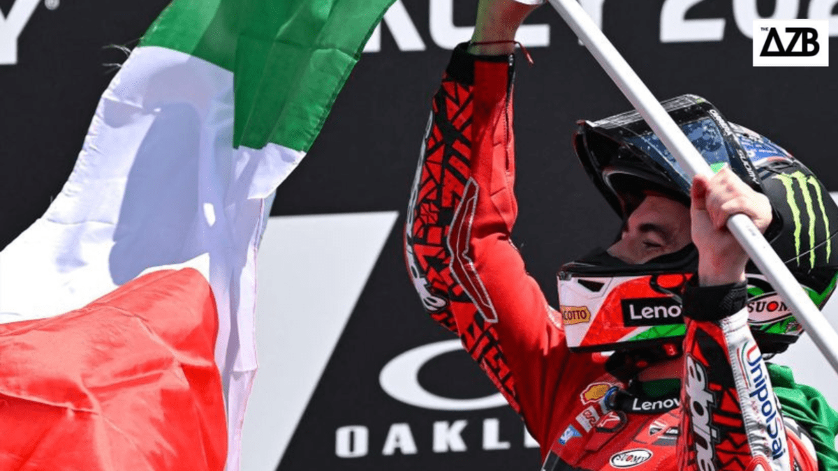 SPORTPecco Bagnaia won the Sprint Race of the Italian Grand Prix at Mugello