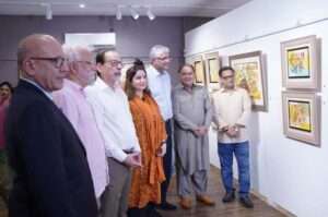 Chitra Pritam Painting Exhibition at Art Citi Magical Lines of Endless Mosaic a