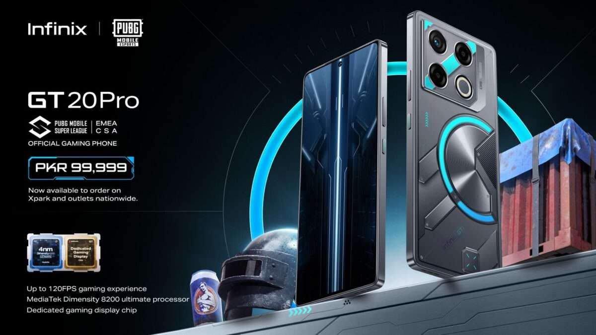Experience 120FPS gaming with Infinix GT 20 Pro –available in Pakistan now!
