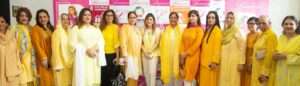 Group shot in yellow