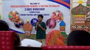 Magnificent Singing Competition at Russian Centre Karachi a
