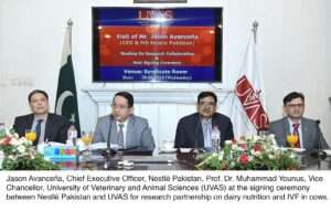 Nestlé Pakistan & UVAS Advancing Livestock Research & Development
