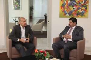 PRCS Chairman Meets Swiss Ambassador