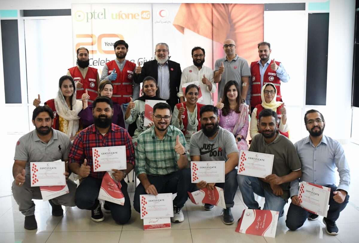 PTCL Group fraternity provides the gift of life to recipients through annual blood donation drive.