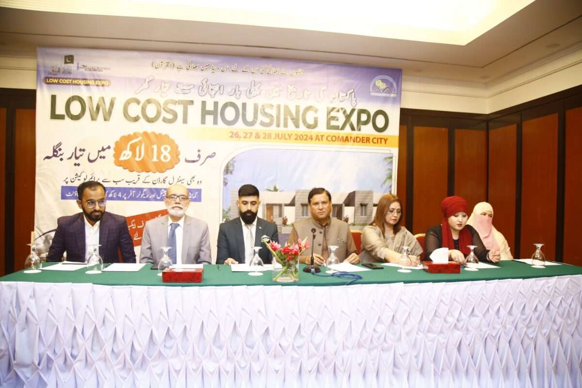 Low-Cost Housing Scheme Launched by Commander Builders in Karachi.