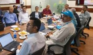 EOC Sindh Meeting with Rotary Delegation on Polio Efforts a