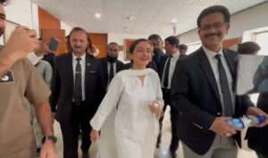 Ex-PM Khan party activist Sanam Javed walks free after court declares her arrest ‘illegal’