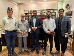 Final Meeting Held at Fayyaz Falaknaz Office